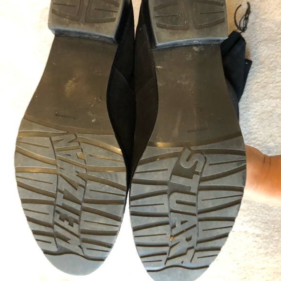 Stuart Weitzman Black suede lowland boot - Picture 10 of 10